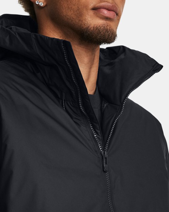 Men's ColdGear® Infrared Lightweight Down Jacket, Black, pdpMainDesktop image number 3